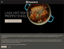 Tablet Screenshot of husqvarna-electrolux.se